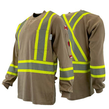 Load image into Gallery viewer, Atlas - 4034 - FR Henley Shirt 4" Stripes