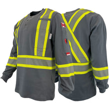 Load image into Gallery viewer, Atlas - 4034 - FR Henley Shirt 4" Stripes