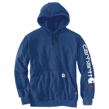 Load image into Gallery viewer, Loose Fit Midweight Hoodie - Carhartt - Logo Sleeve - Blue