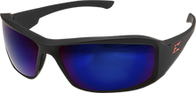 Load image into Gallery viewer, Safety Glasses - Edge Eyewear - Brazeau - Black Frame Blue Lens