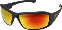 Load image into Gallery viewer, Safety Glasses - Edge Eyewear - Brazeau - Orange Lens Black Frame