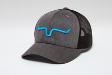 Load image into Gallery viewer, Mens Weekly Trucker Hat - Kimes - Grey and Teal