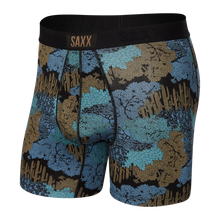 Load image into Gallery viewer, Mens Underwear - SAXX - blue/yellow pattern - front