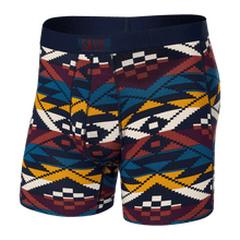 Load image into Gallery viewer, Mens Vibe Super Soft Boxer Brief - SAXX - Asher Geo Ocean Multi