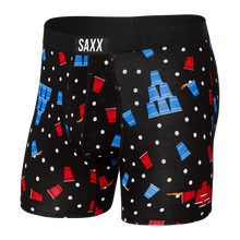 Load image into Gallery viewer, Mens Vibe Super Soft Boxer Brief - SAXX - Black Beer Champ