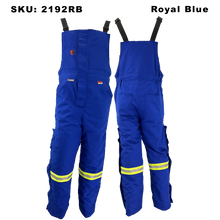 Load image into Gallery viewer, 2192 - FR Winter Insulated Bib Overalls - Atlas - Blue