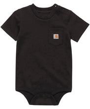 Load image into Gallery viewer, Carhartt Kids Short - Sleeve Pocket Bodysuit