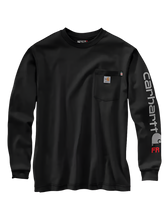 Load image into Gallery viewer, Mens Fire Resistant Midweight Long Sleeve Shirt - Carhartt - Black