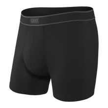 Load image into Gallery viewer, Mens Daytripper Boxer Brief - SAXX - Black - Front