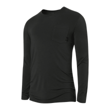 Load image into Gallery viewer, Mens Sleep Walker Long Sleeve - SAXX - Black - Front