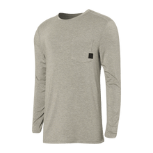 Load image into Gallery viewer, Mens Sleep Walker Long Sleeve - SAXX - Grey - Front