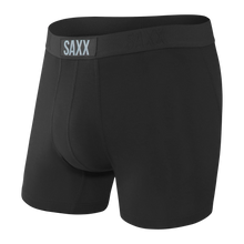 Load image into Gallery viewer, Mens Vibe Super Soft Boxer Brief - SAXX - Black