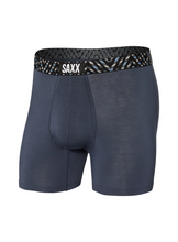 Load image into Gallery viewer, Mens Vibe Super Soft Boxer Brief - SAXX - India Ink - Front