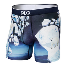 Load image into Gallery viewer, Mens Volt Breathable Mesh Boxer Brief - SAXX - Polar Ice