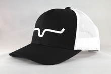 Load image into Gallery viewer, Mens Weekly Trucker Hat - Kimes - Black and White