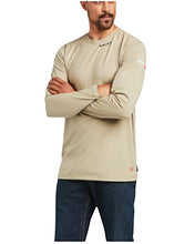 Load image into Gallery viewer, Mens Fire Resistant Base Layer Shirt - Ariat - Khaki