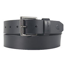 Load image into Gallery viewer, Mens Leather Belt - Carhartt - Black