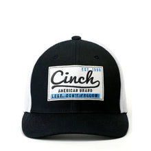 Load image into Gallery viewer, Mens Flex Fit Hat - Miller Cinch - Black and White