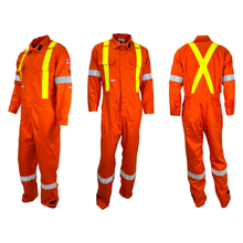 Load image into Gallery viewer, Atlas - 1052OR - FR/AR OHSA Hi Vis Coveralls
