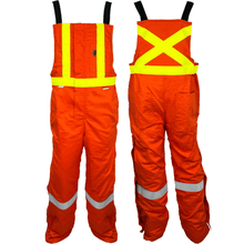 Load image into Gallery viewer, Atlas 2152 FR/AR OHSA Hi Vis Insulated Bibs
