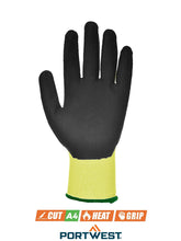 Load image into Gallery viewer, PortWest - Vis-Tex PU Cut Resistant Glove - A625
