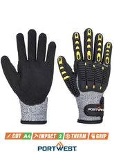 Load image into Gallery viewer, PortWest - Anti Impact Cut Resistant Glove - A722
