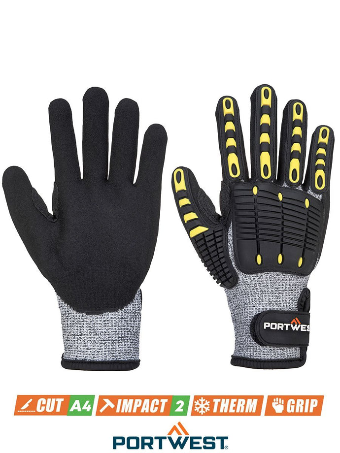 PortWest - Anti Impact Cut Resistant Glove - A722