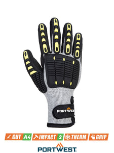 PortWest - TPV Impact Therm Cut Glove - A729