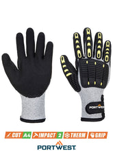 Load image into Gallery viewer, PortWest - TPV Impact Therm Cut Glove - A729
