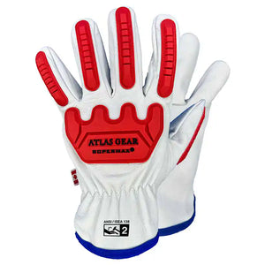 Atlas - S803 - Leather Impact Gloves RoperMax®