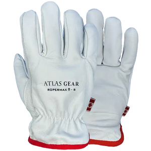 Atlas Gear Leather Roper Gloves Ropermax® - S805