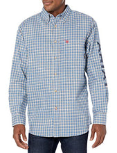 Load image into Gallery viewer, Fire Resistant Button Up Shirt - Ariat Mens - Turquoise
