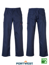 Load image into Gallery viewer, Bizweld 9.5 oz Cargo Pants - Navy
