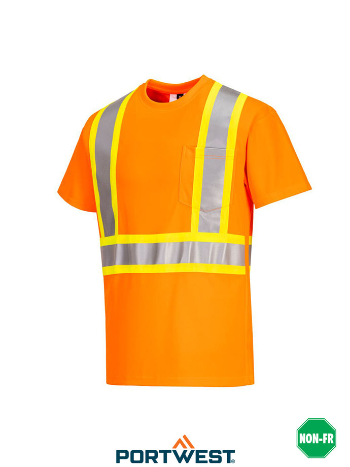 Hi-Vis Striped T-Shirt - CA110