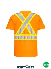 Load image into Gallery viewer, Hi-Vis Striped T-Shirt - CA110
