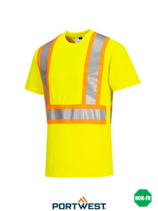 Hi-Vis Striped T-Shirt - CA110