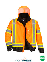 Load image into Gallery viewer, Hi-Vis Winter Bomber Jacket - CA160
