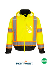 Load image into Gallery viewer, Hi-Vis Winter Bomber Jacket - CA160
