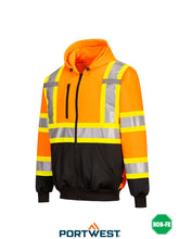 Load image into Gallery viewer, Hi-Vis Contrast Striped Hoodie - CA170
