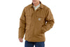 Mens Fire Resistant Quilt Lined Jacket - Carhatt - Brown