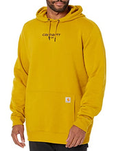 Load image into Gallery viewer, Mens Force Relaxed Fit Lightweight Hoodie - Carhartt - Graphic - Golden Haze
