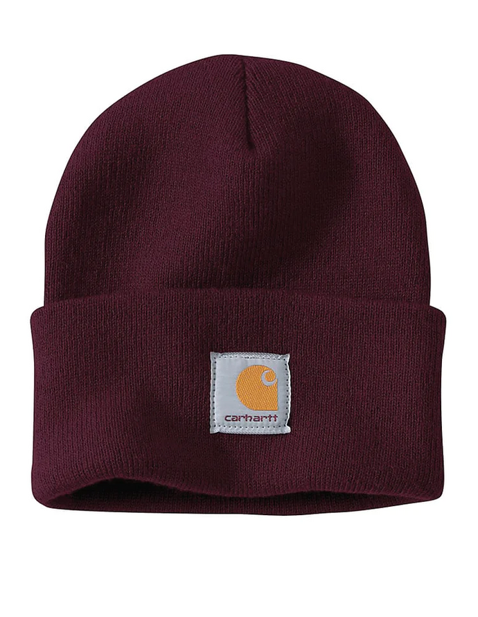 Knit Cuffed Beanie - Carhartt - Blackberry