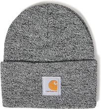 Load image into Gallery viewer, Knit Cuffed Beanie - Carhartt - White/Black
