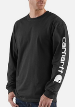 Load image into Gallery viewer, Mens Loose Fit Long Sleeve - Carhartt - Black
