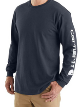 Load image into Gallery viewer, Mens Loose Fit Long Sleeve - Carhartt - Navy
