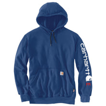 Load image into Gallery viewer, Loose Fit Midweight Hoodie - Carhartt - Logo Sleeve - Blue
