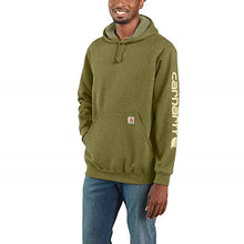 Load image into Gallery viewer, Clearance - Mens Loose Fit Midweight - Carhartt - Logo Sleeve - Sage
