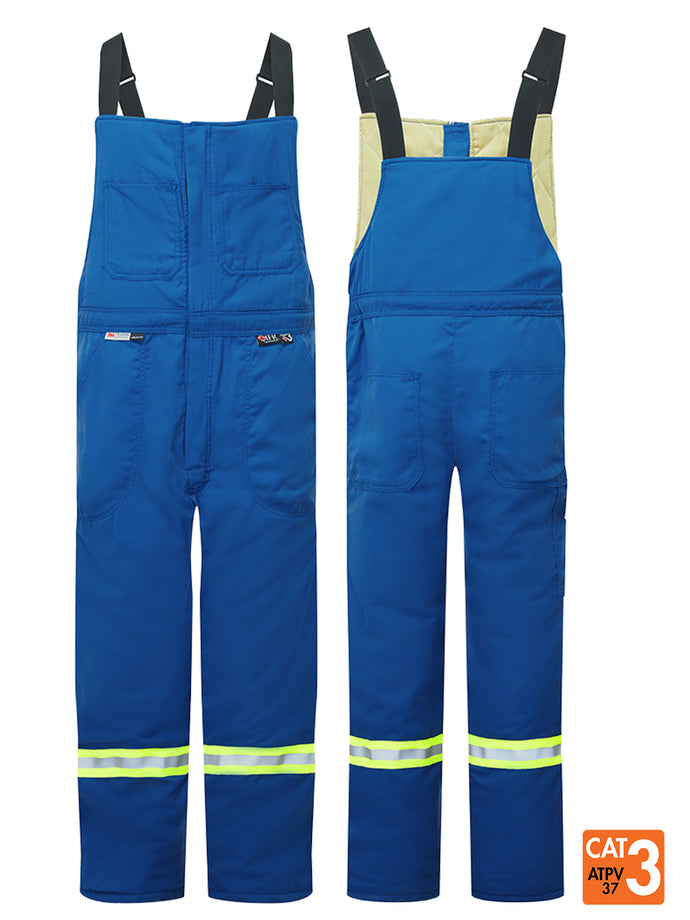 FR Antistatic Bib Pants - Royal Blue