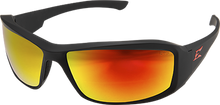 Load image into Gallery viewer, Safety Glasses - Edge Eyewear - Brazeau - Orange Lens Black Frame
