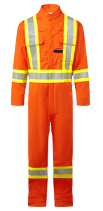 Bizflame 4" Coverall Orange Front